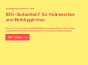 eBay: 10%-Gutschein f&uuml;r Heimwerker und Hobbyg&auml;rtner