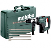 Metabo SDS Max Kombihammer KH 5-40 im Set mit Mei&szlig;elsatz im Koffer f&uuml;r 350,10 Euro