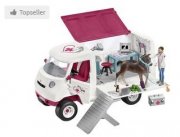 Schleich Horse Club 42370 Mobile Tier&auml;rztin mit Hannoveraner Fohlen