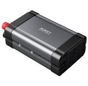 300 Watt Wechselrichter mit 1 Steckdosen- + 2 USB-Anschl&uuml;ssen mit je 2,4 A von Aukey nur 8,99 &euro;