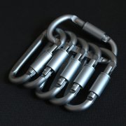 Alu Karabiner 6Stk f&uuml;rs Camping