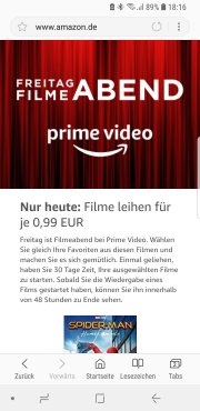 Nur Heute: Amazon Video Freitag Filmabend