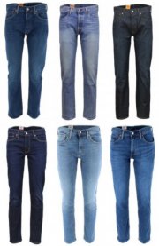 Herren Levis 501 Original & Levis 511 Slim Fit f&uuml;r &euro; 64,95
