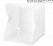 Somikon Studio-Lichtzelt mit 20 LEDs @ pearl