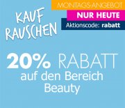 Kaufrauschen bei Karstadt -20% auf den Bereich Beauty