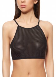 pieces Pcrissa Bra FF Damen Crop Top Schwarz Transparent f&uuml;r 2,99&euro;