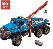 LEPIN Lego Technik like Allrad Abschleppwagen mit Motor 1912 Teile