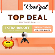 Megasale bei Rosegal und mit Gutscheincode gibts f&uuml;r euch sogar 40% Extra-Rabatt