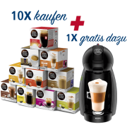 (10 x) Nescafe Dolce Gusto Kapsel + 1x Gratis dazu Kapselmaschine Dolce Gusto f&uuml;r 4,29&euro;