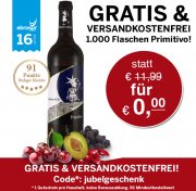 Eine Flasche Wein 2012 von Torrevento kostenlos 