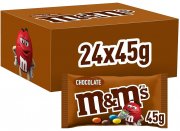 24er Pack (24 x 45g) M&M'S Schokolinsen mit bunter H&uuml;lle