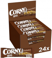 24er Pack Corny Big Schoko M&uuml;sliriegel mit Milchschokolade 24x 50g
