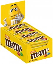 24er Pack M&M'S Schokolinsen mit Erdnusskern Gro&szlig;packung (24 x 45g)