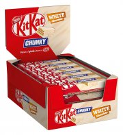24er Pack Nestl&eacute; KitKat Chunky White 24 x 40 g Knusper-Schokoriegel