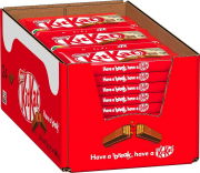 24er Pack Nestl&eacute; KitKat Classic Schokoriegel (24x41,5g) Knusper-Riegel mit Milchschokolade