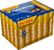 24er Packer VARTA Longlife Cube Micro AAA 1.5 V Batterien