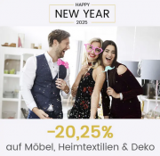 20,25% Rabatt auf M&ouml;bel, Heimtextilien & Dekoration bei Quelle