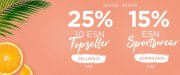 25% auf 10 ESN Topseller & 15% auf ESN Sportswear bei Fitmart