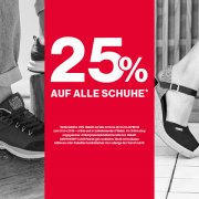 -25% auf alle Schuhe bei Campdavid