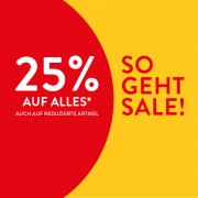 25% auf Alles bei Campdavid