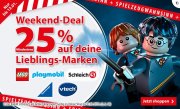25% auf deine Lieblingsmarken bei Spiele Max
