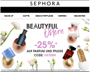 -25% auf Pflege und Parfum* bei Sephora, wenn Ihr f&uuml;r Ostern noch ein Geschenk braucht!