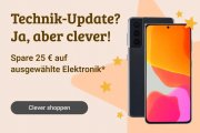 25 Euro Rabatt auf ausgew&auml;hlte Technik bei reBuy