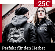 25 Euro Rabatt auf die Herbstkollektionen bei EMP