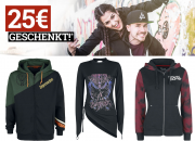 25 Euro Rabatt auf &uuml;ber 12.000 Bekleidungsartikel im EMP Shop