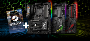 25 Euro Steam Gutschein beim Kauf eines MSI Mainboard