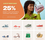 25% Extra-Rabatt auf alle Damen Schuhe und Taschen + gratis Versand bei Mirapodo