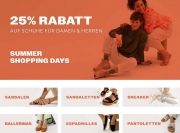 25% Extra-Rabatt auf alle Damen und Herren Schuhe bei Mirapodo