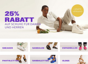 25% Extra-Rabatt auf alle Damen und Herren Schuhe + gratis Versand bei Mirapodo