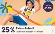 25% Extra-Rabatt auf alle Hosen & Oberteile f&uuml;r Kids bei MyToys