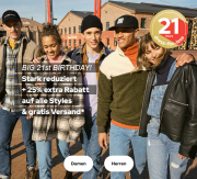25% Extra-Rabatt auf ALLE Styles f&uuml;r Damen und Herren + gratis Versand im Dress For Less Shop