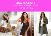 25% Extra-Rabatt auf alles von Lascana bei Mirapodo
