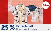25% Extra-Rabatt auf das komplette Mode & Schuhe Sortiment f&uuml;r Kids bei MyToys