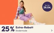 25% Extra-Rabatt auf das komplette Mode Sortiment f&uuml;r Kids bei MyToys