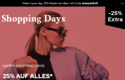 25% Extra-Rabatt auf das komplette Sortiment f&uuml;r Damen, Herren und Kinder bei Dress For Less