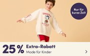 25% Extra-Rabatt auf die komplette Kinder-Mode bei MyToys