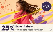 25% Extra-Rabatt auf Sommermode f&uuml;r Kids bei MyToys
