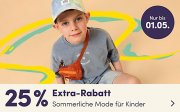 25% Extra-Rabatt auf Sommermode Mode f&uuml;r Kids bei MyToys