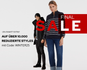25% Extra-Rabatt auf &uuml;ber 10.000 bereits reduzierte Styles f&uuml;r Damen und Herren bei Dress For Less