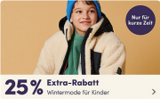 25% Extra-Rabatt auf Wintermode f&uuml;r Kids bei MyToys