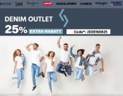 25% Extra-Rabatt im Denim Outlet f&uuml;r Damen und Herren bei Jeans Direct