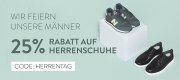 25% Extra-Rabatt On Top auf alle Herrenschuhe im Mirapodo Shop