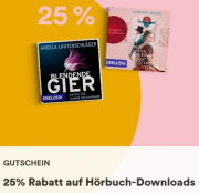 25% Rabatt auf alle H&ouml;rbuch-Downloads bei Thalia