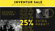 25% Rabatt auf alle Schuhe und Taschen f&uuml;r Damen und Herren bei Mirapodo