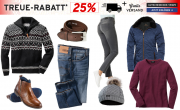 25% Rabatt auf ALLES inkl. bereits reduzierter Sale Artikel + gratis Versand im Vorteilshop