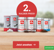 25% Rabatt auf illy Kaffee bei Cafori